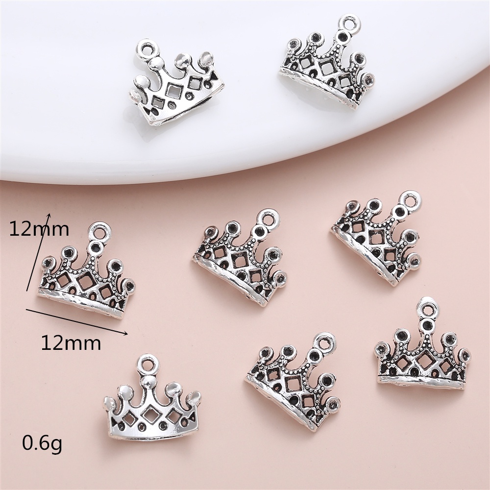 Set 20 Mặt Vòng cổ Hình Vương Miện Phong Cách Vintage