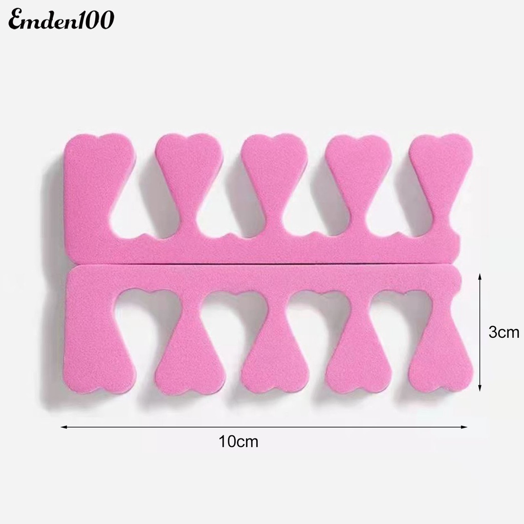 Set 2 Miếng Xốp Mềm Phân Tách Móng Chân Chuyên Dụng