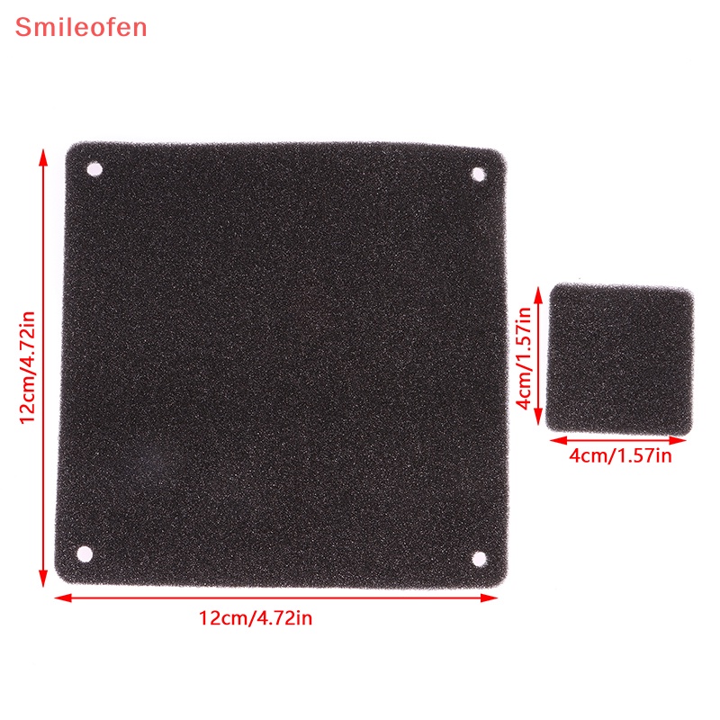 Bộ 10 Tấm Lọc Bụi Bằng Nhựa Màu Đen Kích Thước 40MM 4cm 40MM Chuyên Dụng Cho Máy Tính