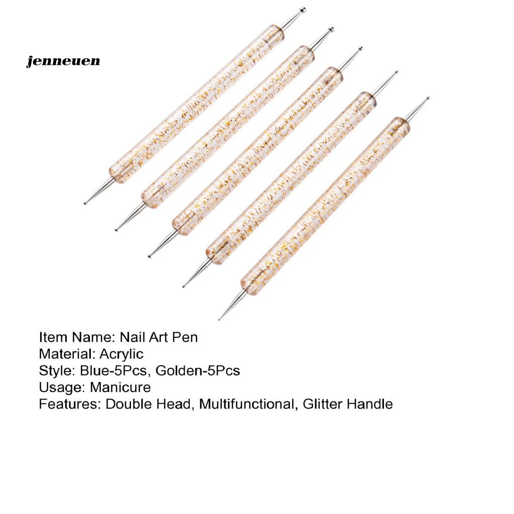 Set 5 Bút Khoan Đa Năng Trang Trí Móng Tay Nghệ Thuật