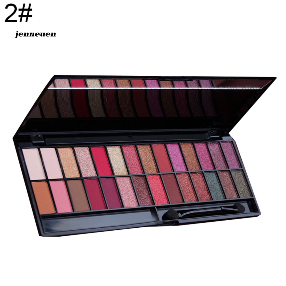 Bảng Phấn Mắt CmaaDu 28 Màu Lì Và Ánh Ngọc Trai Kết Hợp Trang Điểm Lâu Trôi Không Nhòe