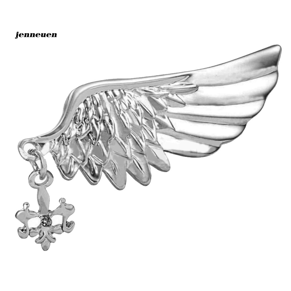 Trâm Cài Áo Hình Đôi Cánh Bằng Hợp Kim Phong Cách Retro Thời Trang Dành Cho Nam