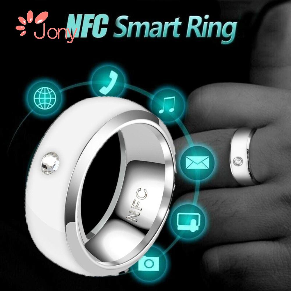 Nhẫn Thông Minh NFC JY1 Bằng Thép Không Gỉ Chống Nước Đa Năng Cho Điện Thoại Android