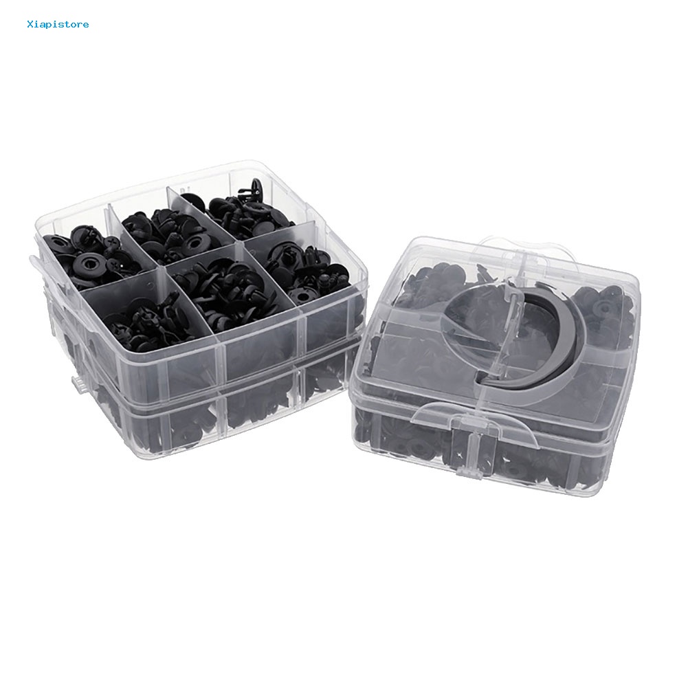 Set 620 Đinh Tán Nhựa Phụ Tùng Cho Xe Ô Tô