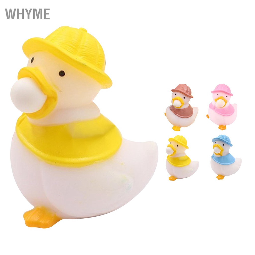 WHYME Bóng Căng Thẳng Vịt Bóp Bong Giảm Lo Âu Mềm Co Giãn Cho Trẻ Em Và Người Lớn