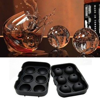 【idolidol.vn】Silicone Ice Cube Trays Sphere Round Ice Ball Maker Large Square Ice Cube Mold