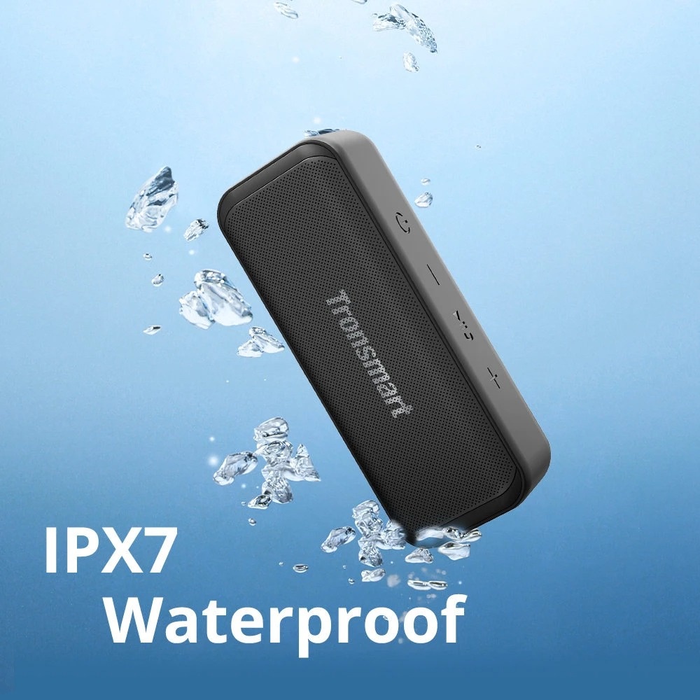 Loa Bluetooth 5.0 Tronsmart T2 Mini Công suất 10W Chống nước IPX7 Cho phép ghép đôi 2 loa | Bảo hành 12 tháng