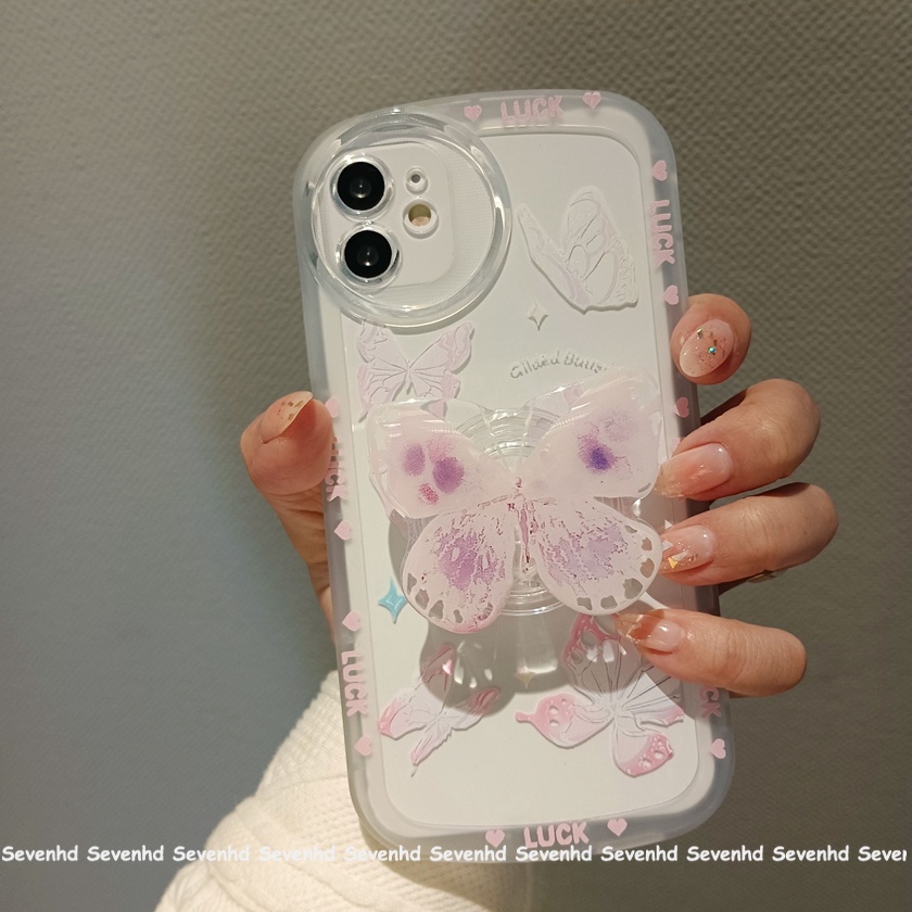 Ốp ĐiệN ThoạI KiểU Bươm BướM Cho iphone 15 14 13 12 11 pro max x xr xs max 8 7 6 6s plus se 2020