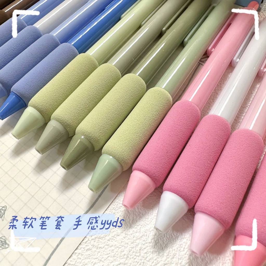 Set 4 Bút Mực Gel Ngòi 0.5mm Màu Đen