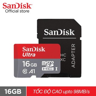 Thẻ nhớ microsdhc sandisk ultra 16gb 100mb/s