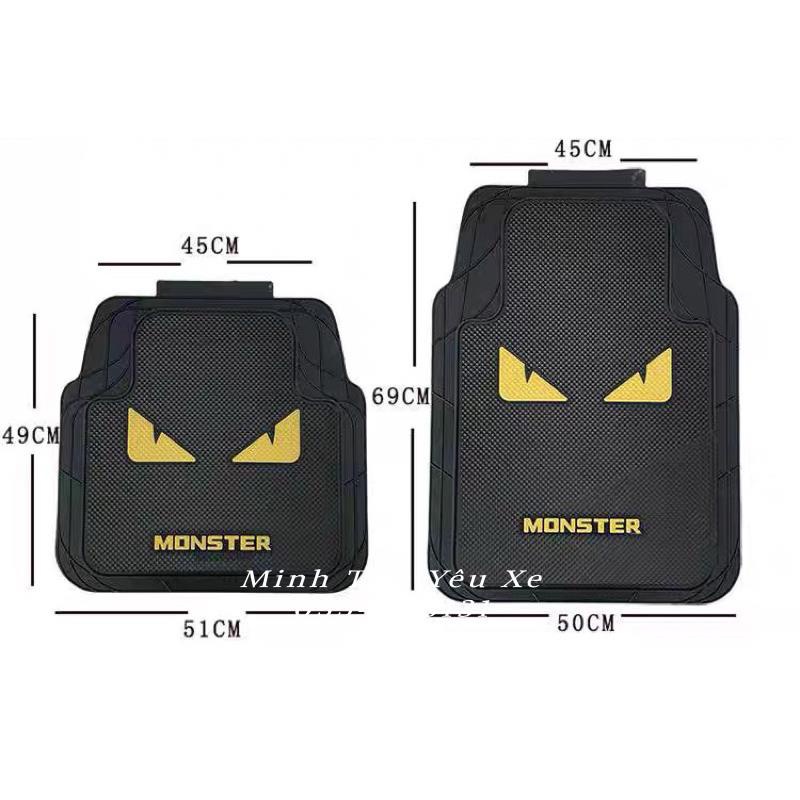 Thảm Lót Sàn Xe Hơi Chống Trượt Họa Tiết Hoạt Hình Dễ Thương