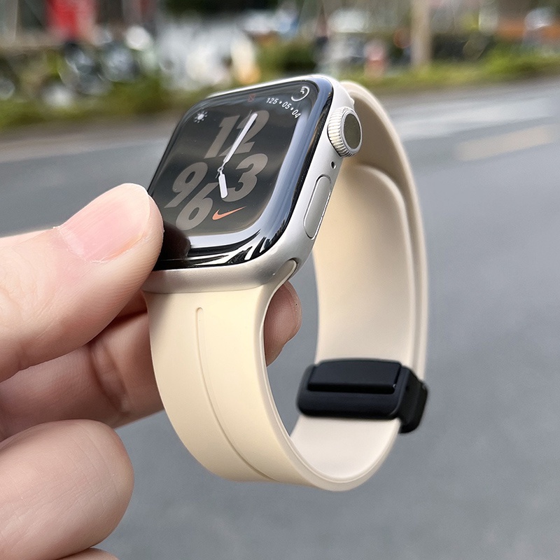 Dây Đeo  hàng  silicon thể thao Cho Apple Watch Series 8 Ultra 7 6 SE 5 4 49mm 41mm 45mm 44mm 40mm