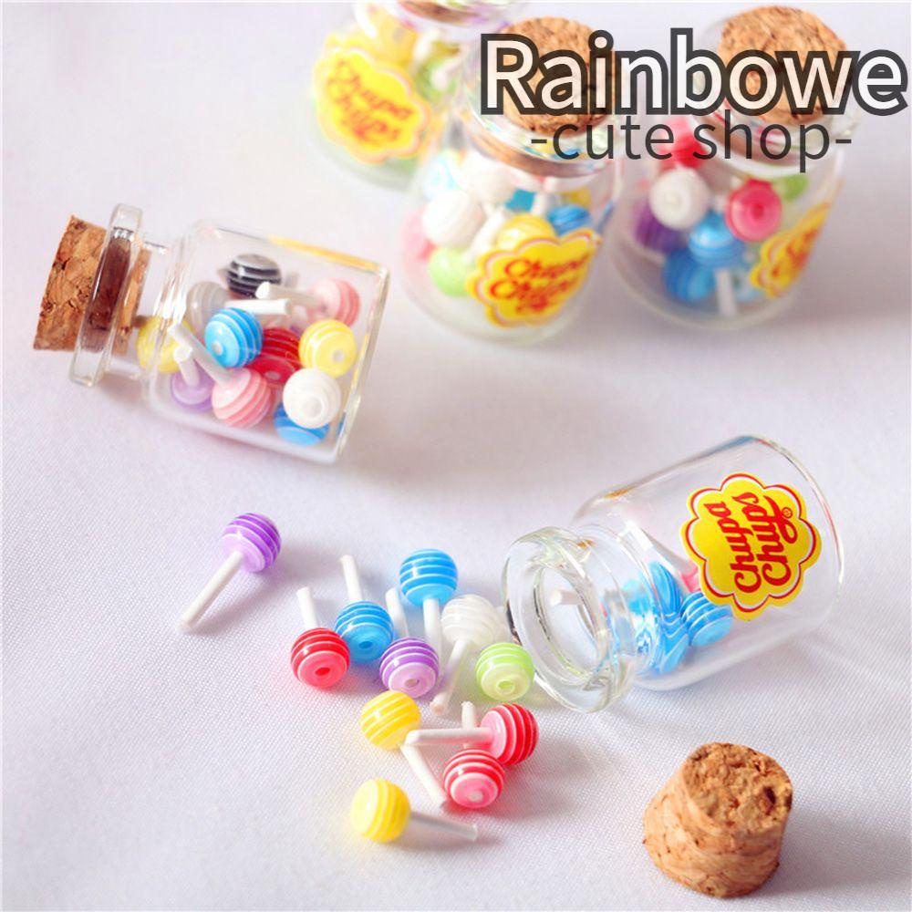 Lọ Kẹo Mút Mini Trang Trí Nhà Búp Bê tỉ lệ 1 / 12 xinh xắn