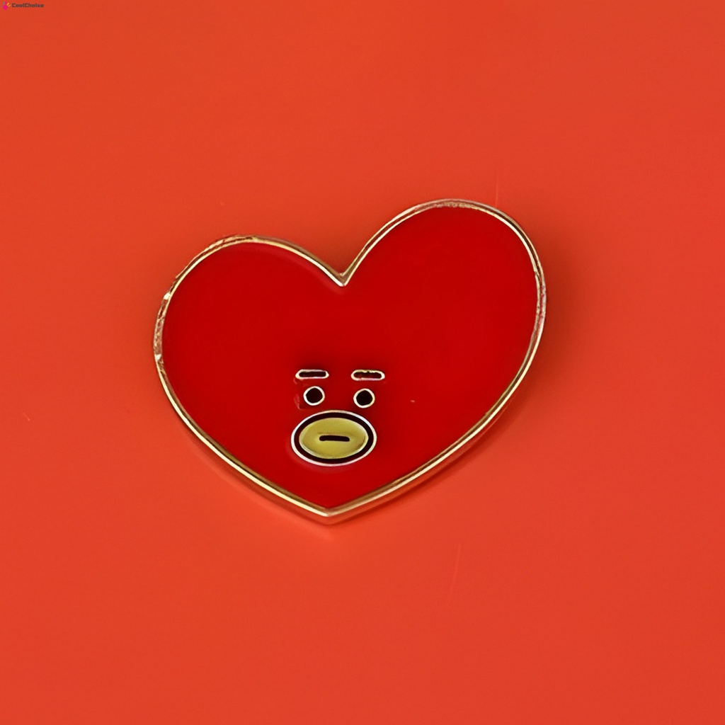 Trâm Cài Áo Màu Sắc Tươi Sáng Phong Cách Nhóm Nhạc BTS BT21