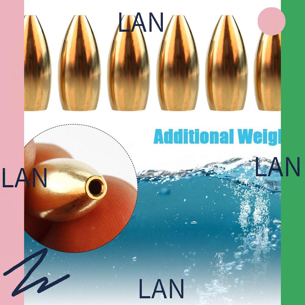 Set 5 Chì Câu Cá Bằng Đồng 3.5g,5g,7g,10g,12g,14g,17g,21g