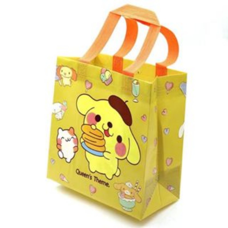 Kawaii Túi Vải canvas Đeo Vai Đi Mua Sắm In Hình sanrio Hoạt Hình Dễ Thương Làm Quà Tặng Cho Học Sinh
