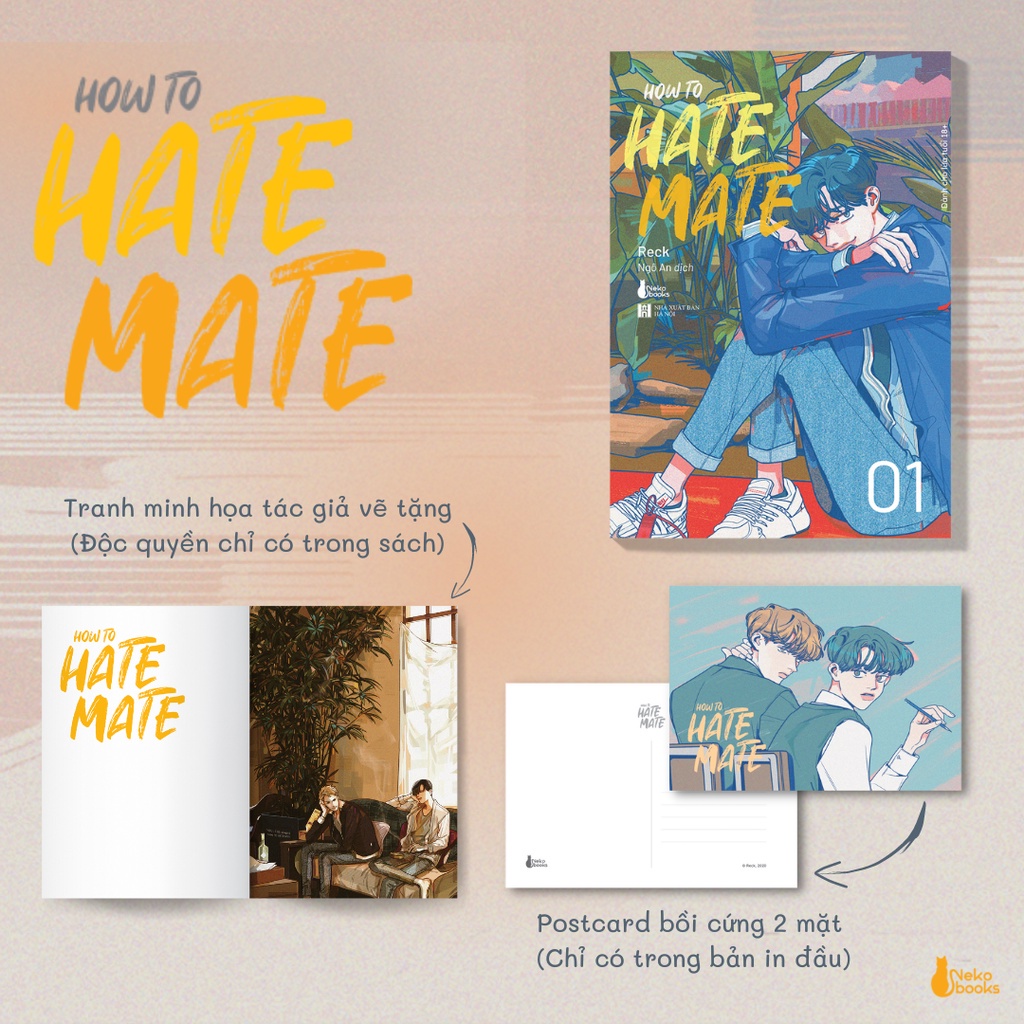 Sách HOW TO HATE MATE (Tập 1) - AZ Việt Nam