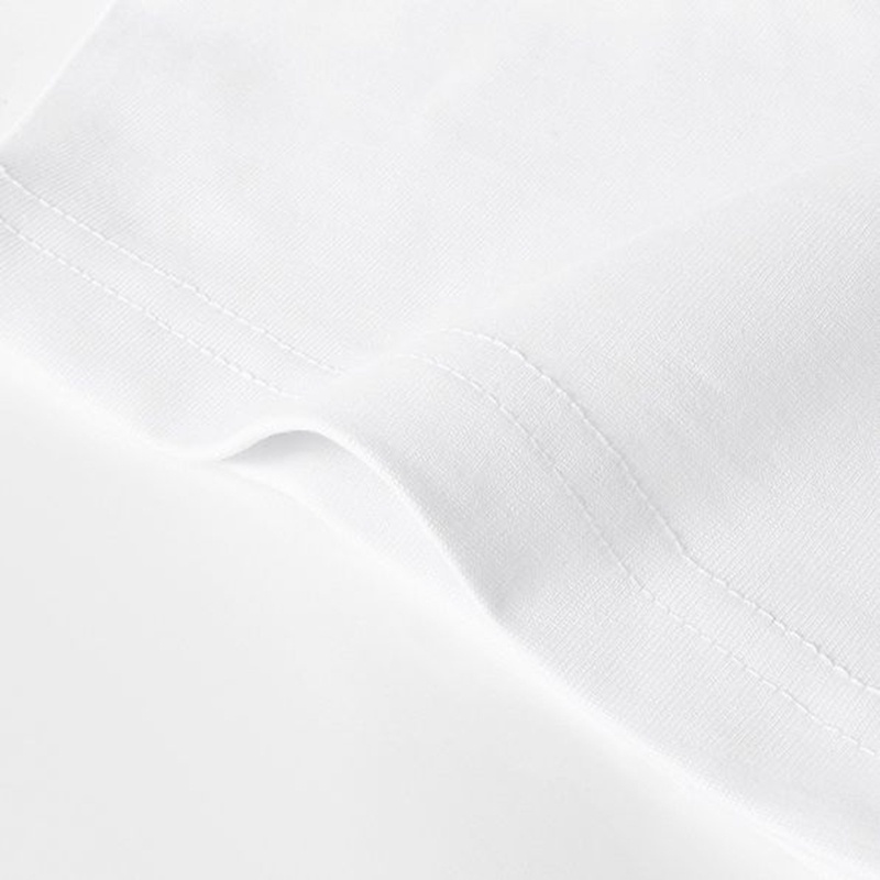 Áo Thun Cotton Tay Ngắn Dáng Rộng Thêu Họa Tiết Thời Trang Mùa Hè Cho Cặp Đôi