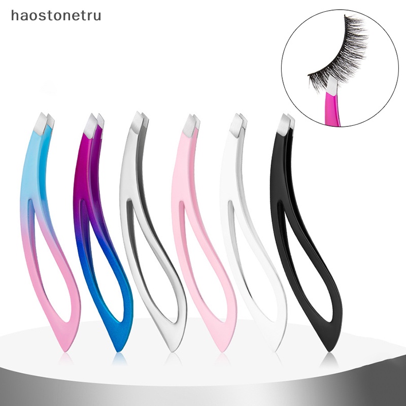 Nhíp Tỉa Lông Mày Chuyên Nghiệp Bằng Thép Không Gỉ Đầy Màu Sắc