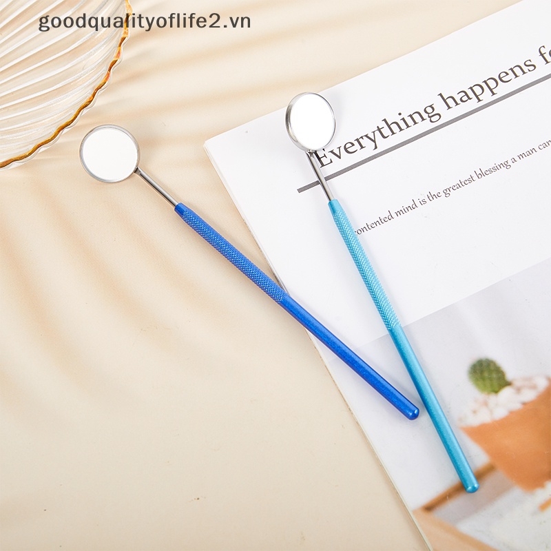 Gương Chăm Sóc Răng Miệng Bằng Thép Không Gỉ 15.5CM