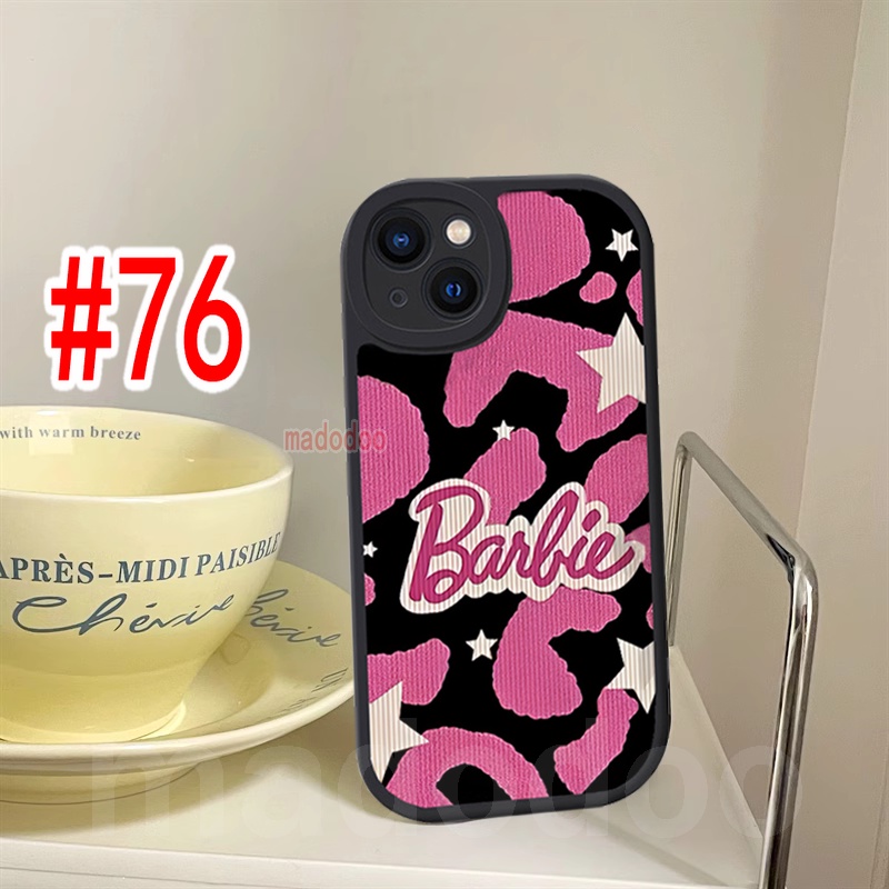 Cute Princess Barbie Series Cartoon Soft Casing Realme C53 C55 C35 C31 C30 C30S C21 C17 C15 C12 C25 C25S C21Y C25Y C20 C11 2021 Narzo 20 30A 8 7 7I 6 6S 5i 5s 5 2 Pro C1 U1 X XT ins Oval Pink compassion Fine Hole Phone Case XPN 75