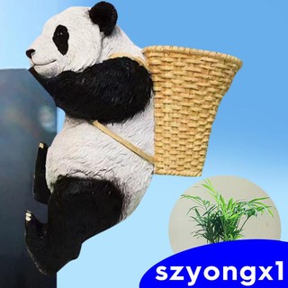 Mô hình gấu trúc dùng trang trí sân vườn độc đáo
