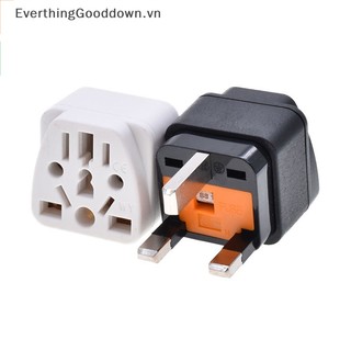 Everthinggooddown uk travel plug adapter type g multi-type conversion outlet socket to britain singapore malaysia power converter with fuse 13a vn