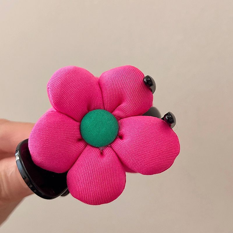 Kẹp Tóc Đuôi Ngựa Cao Hình Hoa Tươi Tắn Mùa Hè 2023