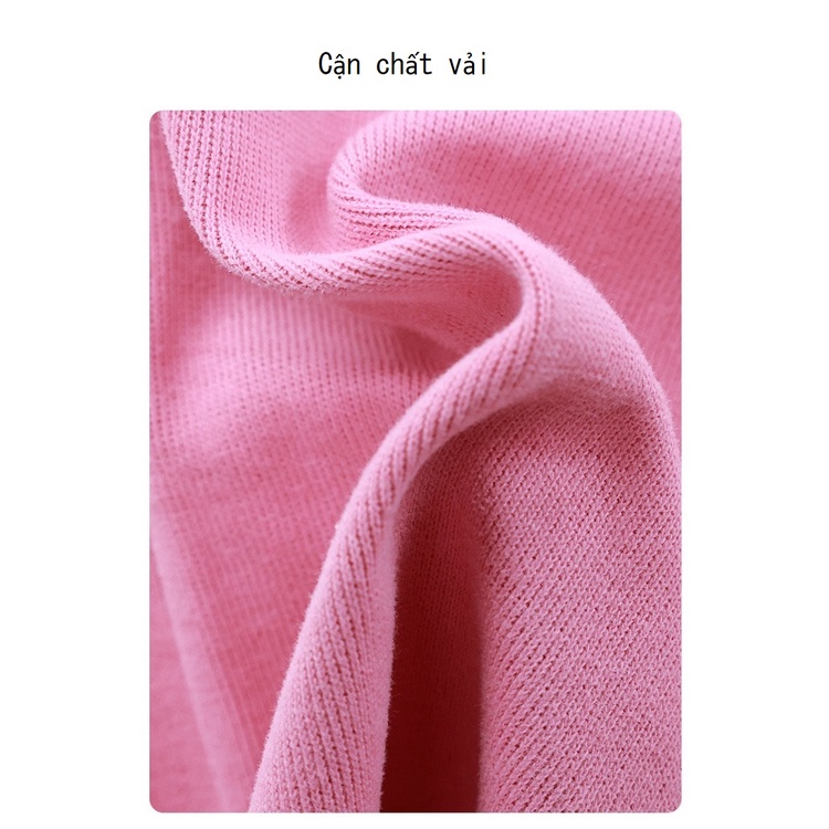 Quần nỉ dài bé gái ống suông QG369 sz 110-160, quần dài thắt dây cho trẻ em thời trang Hàn Quốc