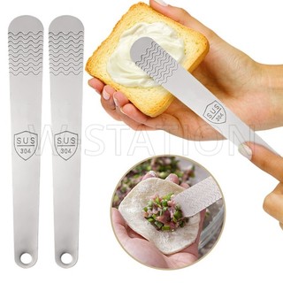 304 thìa nhồi bánh bao bằng thép không gỉ / máy làm bánh bao hoành thánh thìa phẳng / máy làm bánh bao hoành thánh thìa phẳng / xẻng nhà bếp dụng cụ làm bánh bao
