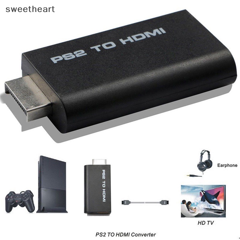 HDV-G300 PS2 sang HDMI 480i/480p/576i Bộ chuyển đổi video âm thanh cho PSX PS4 mới