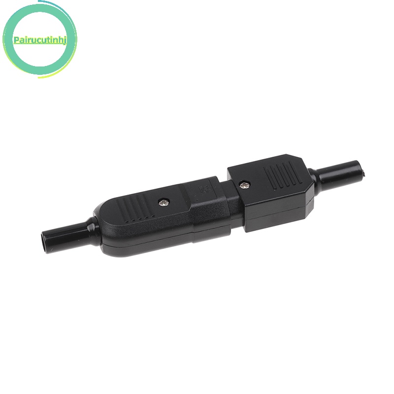Pairhj 1pc 16a 250v đầu nối phích cắm cáp thẳng c13 c14 3 pin nữ đầu cắm nam vn