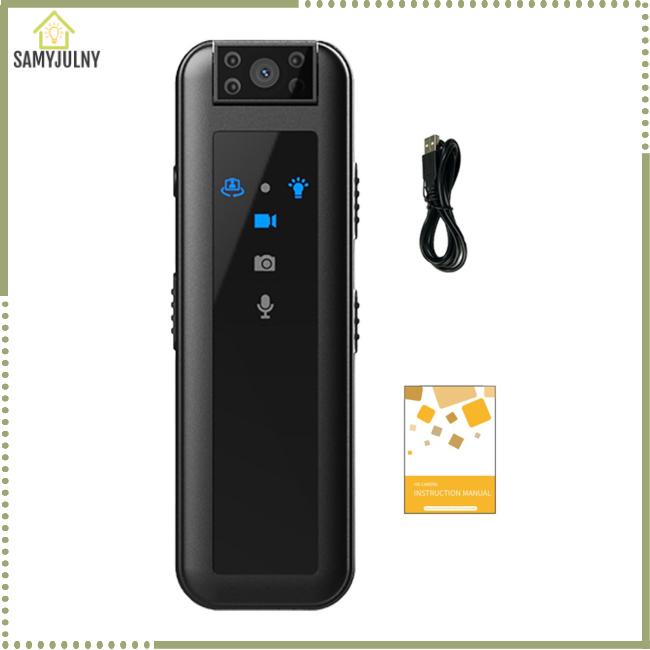 Sam body camera 1080p mini body camera với hồng ngoại tầm nhìn ban đêm cảnh sát body cam máy quay bỏ túi cho cuộc họp cưỡi ngựa
