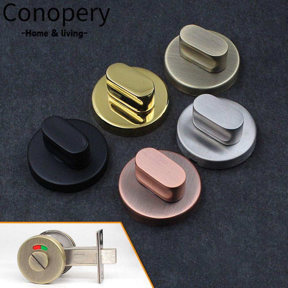 Conopery Phòng tắm chỉ báo khóa chốt chốt nhà vệ sinh công cộng chốt chốt khóa