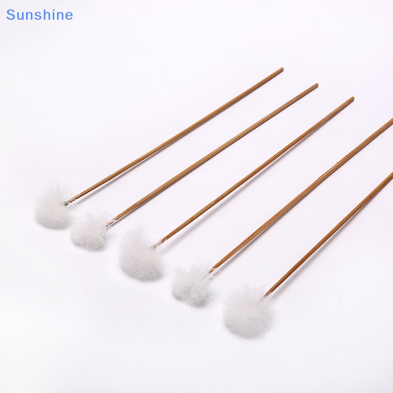 Sun 5 cái lông ngỗng earpick wax remover earpicking ear cleaner stick health care vn