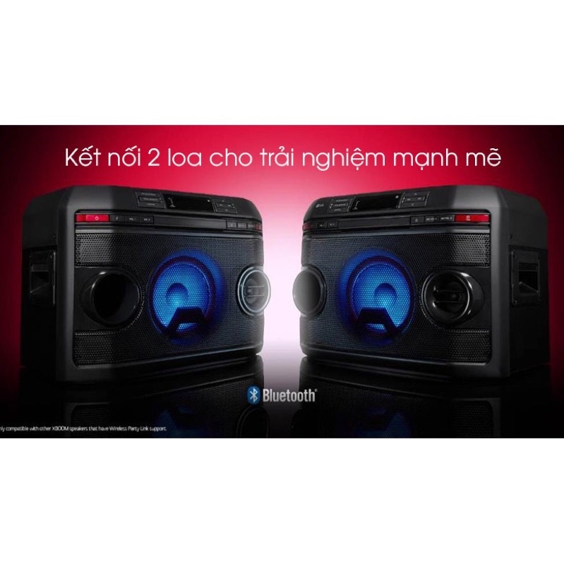 Loa Kéo Bluetooth LG XBOOM OL45-karaoke -220W- Chính hãng bảo hành 12 tháng