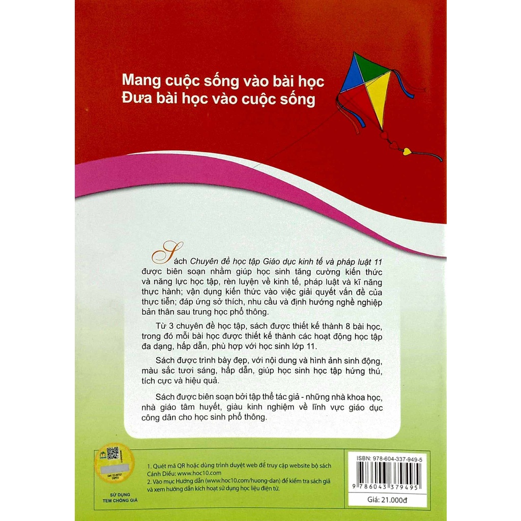 Sách Chuyên Đề Học Tập Giáo Dục Kinh Tế Và Pháp Luật 11