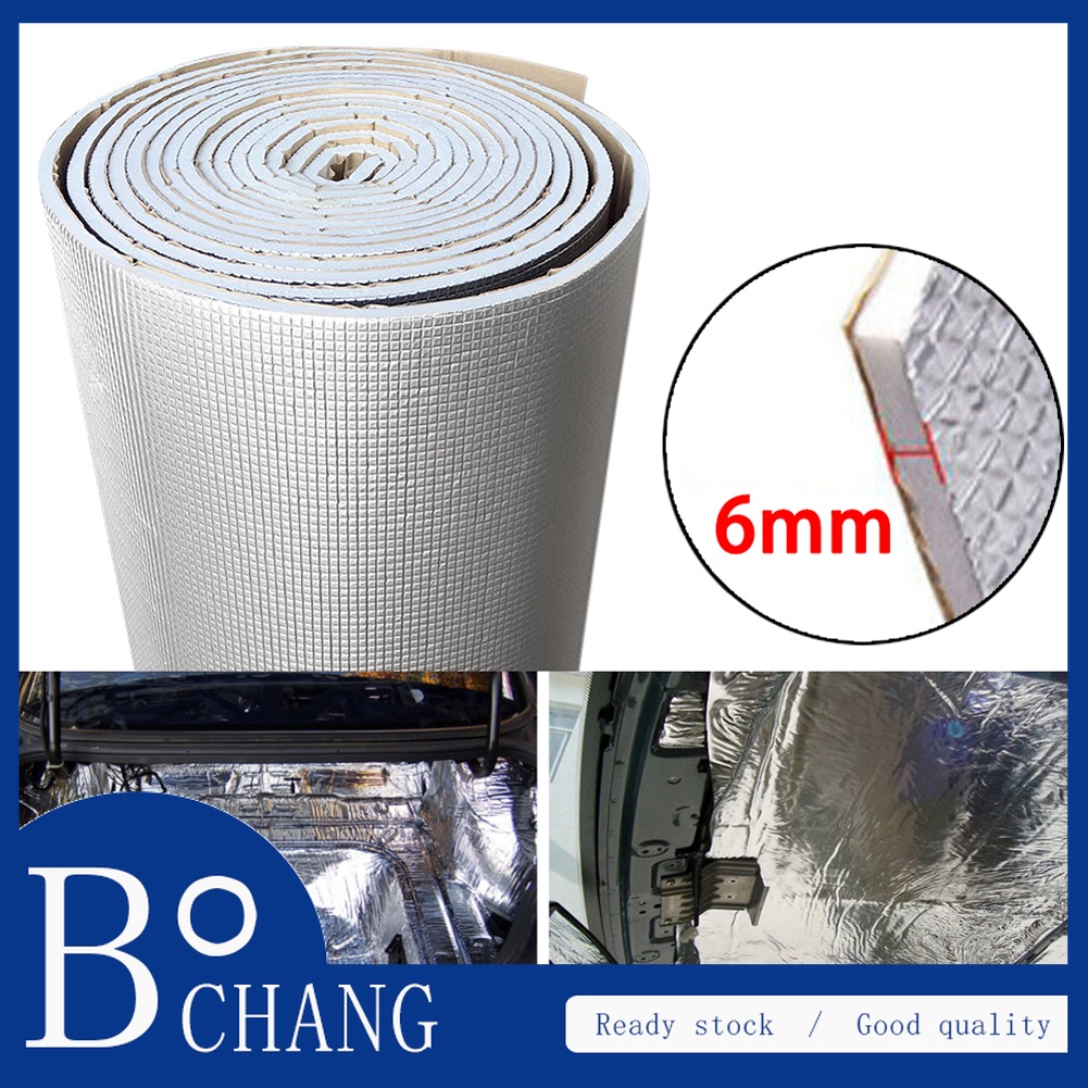 Bochang 6mm 236mil lá nhôm dày + khăn bông cách nhiệt trong nhà cách nhiệt làm mờ cách nhiệt tấm cách âm