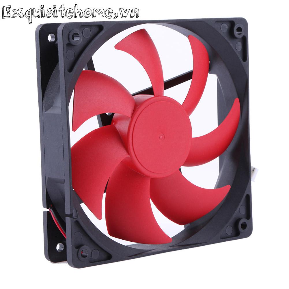 Quạt làm mát 2pin 12cm 120mm dc12v 1800r 120x120x25mm cho pc