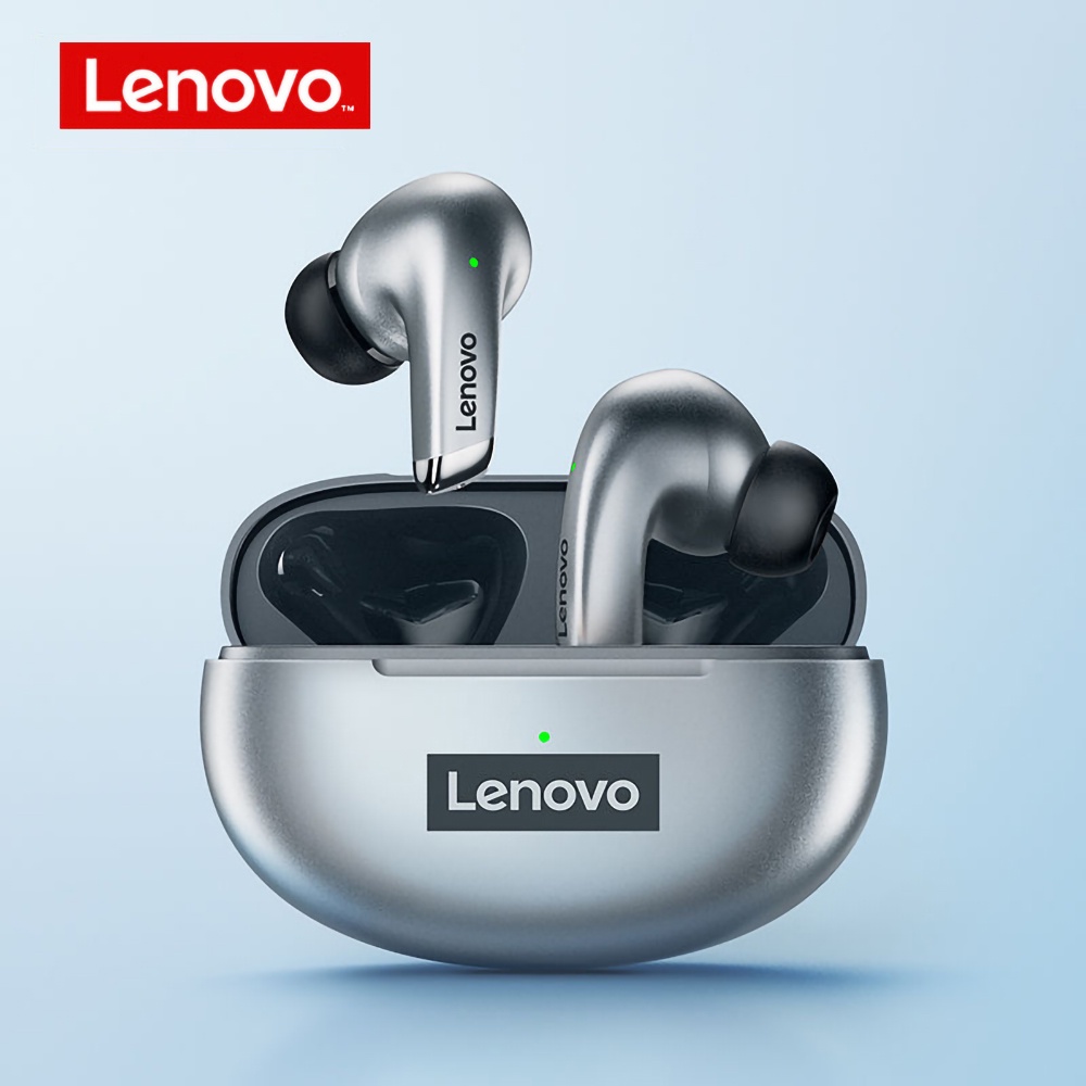 Tai nghe không dây lenovo lp5 hifi Chống Nước Có mic Cho iphone xiaomi