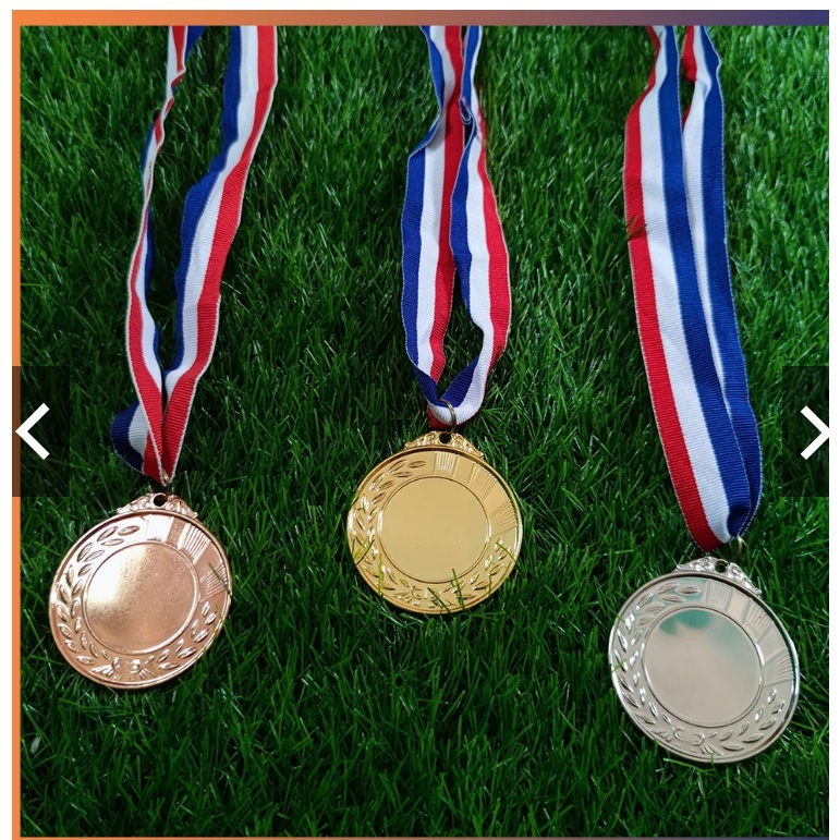 Huy chương thể thao, trao giải thưởng vàng bạc đồng nhựa cứng cao cấp