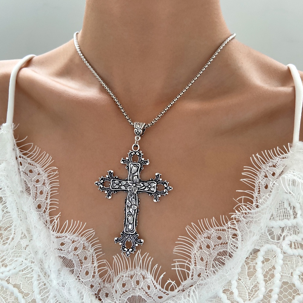 Vòng cổ Mặt Thánh Giá Phong Cách Bohemian