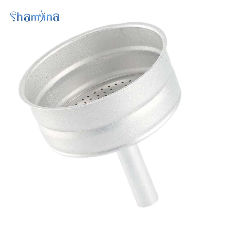 Shamjina Moka Pot Phễu Dụng Cụ Nhà Bếp Cà Phê Nồi Phễu Cho Các Bộ Phận Máy Pha Cà Phê