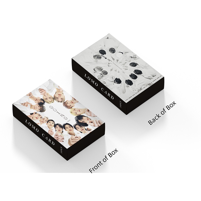 Seventeen LOMO Card Set 55 Tấm Thẻ Ảnh Going Vol 2 Hình Nhóm