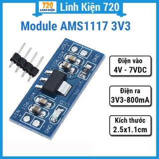 Module ams1117 3v3 input 4v5 - 7vdc