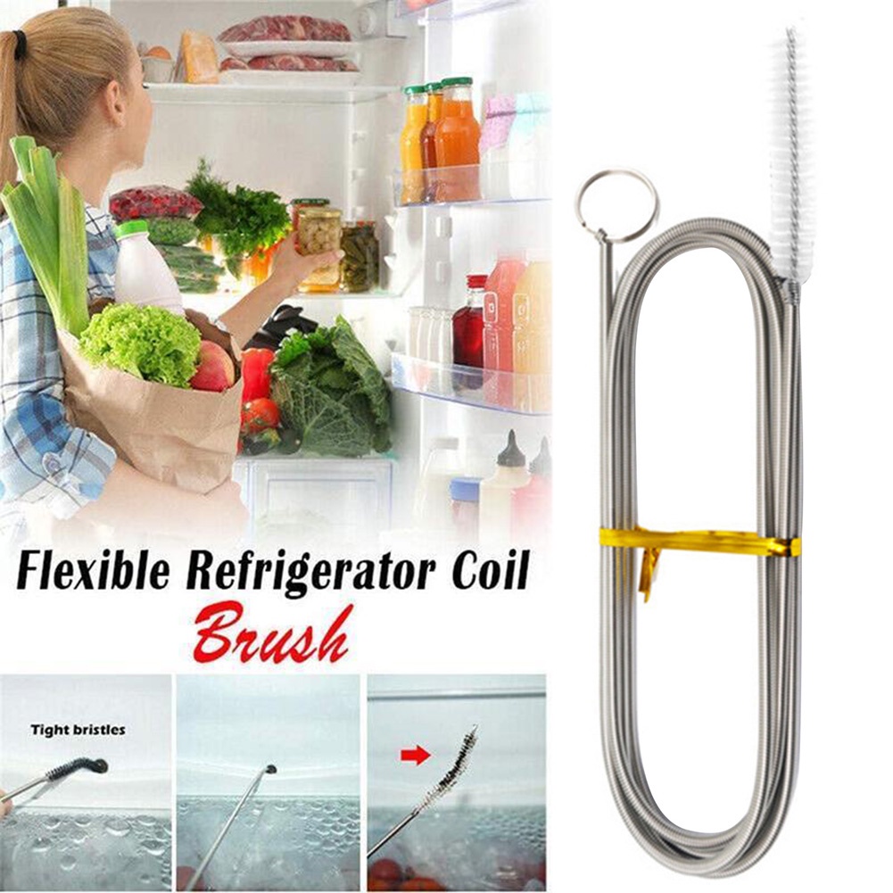 Tủ lạnh thoát nước dải thép không gỉ bàn chải nạo vét tủ lạnh cho nhà vệ sinh