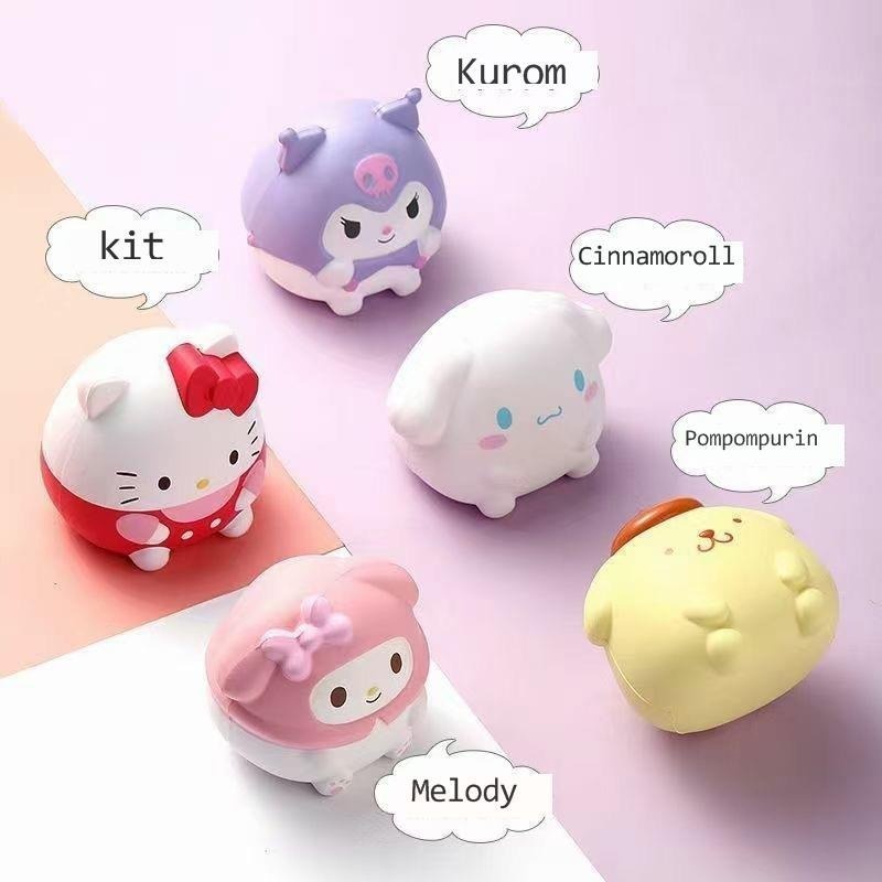 Sanrio hello kitty jumbo squishy kawaii kuromi melody cinnamoroll squishies chậm tăng căng thẳng giảm căng thẳng đồ chơi bóp cho trẻ em người lớn
