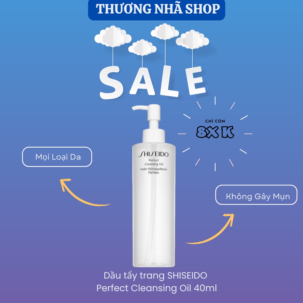 Dầu tẩy trang SHISEIDO Perfect Cleansing Oil 40ml