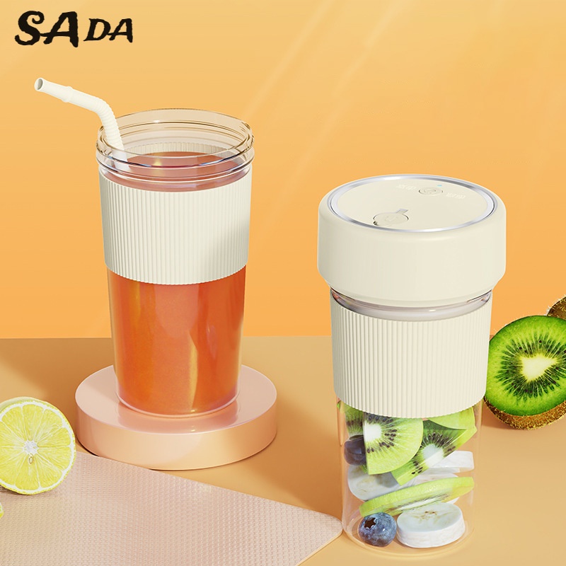 Sada juicing cup máy ép trái cây cầm tay mini điện nhỏ có thể sạc lại máy ép trái cây gia đình đa chức năng