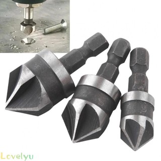 ⭐24h shiping ⭐drill bit 90 degree carbon steel chamfer chamferer drilling hexagon power tools